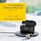 JABRA ELITE 85T TRUE WIRELESS BLUETOOTH EARBUDS, TITANIUM BLACK - Like New