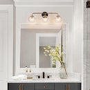 CLASSY LEAVES BLACK GOLD BATHROOM LIGHT FIXTURES - BLACK AND GOLD - Like New
