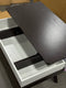 MEILOCAR WOOD LIFT TOP COFFEE TABLE HIDDEN COMPARTMENT 39.4IN L - DARK BROWN - Like New