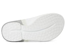 OOFOS UNISEX OOAHH SPORT FLEX SLIDE SANDAL MEN 9 WOMEN 11 SMOKE RALLY - Like New