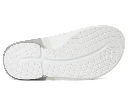 OOFOS UNISEX OOAHH SPORT FLEX SLIDE SANDAL MEN 9 WOMEN 11 SMOKE RALLY - Like New