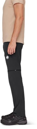 MAMMUT MEN'S HIKING PANTS - SIZE MEN 34 (AU/UK M34) (EU M50) (JP ML) - BLACK - Like New