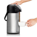 64 Oz Airpot Coffee Dispenser with Pump, Insulated Thermal Coffee Carafe - Like New