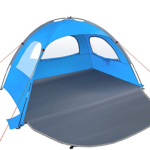 MIRUS 2-3 PERSON SUN SHADE SHELTER WITH UPF50- OCEAN BLUE - Scratch & Dent