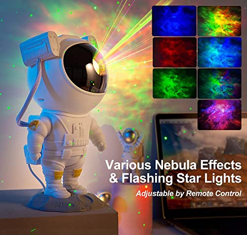 SFOUR Star Projector Galaxy Night Light Astronaut Starry Nebula - Scratch & Dent