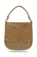 Frye Women's Melissa Hobo Handbag, Stylish Bag with Adjustable Strap & Pockets - Like New