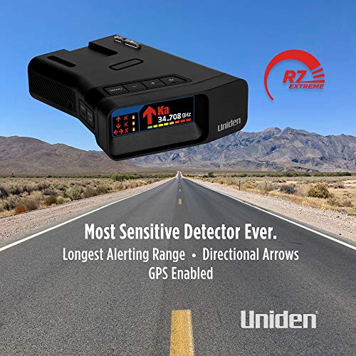 UNIDEN R7 EXTREME LONG RANGE LASER/RADAR DETECTOR BUILT-IN GPS - BLACK - Like New