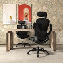 Ergonomic Office Desk Chair High Back Mesh Chair with Adjustable Flip-up Arms - Like New