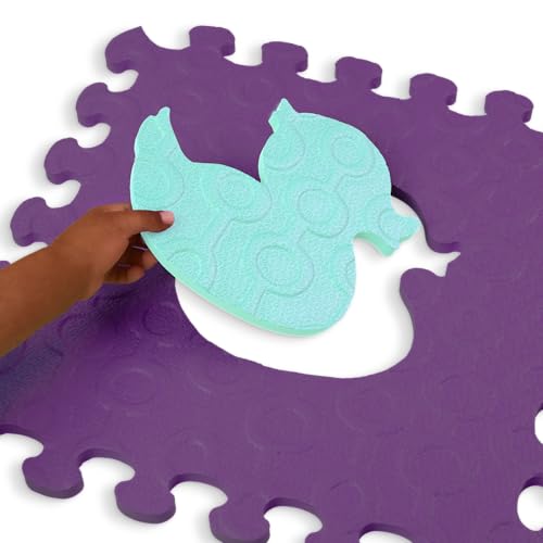 B. toys B. Play Animal Floor Mat 12 Interlocking  BX2026Z - Colorful Play Space - Like New