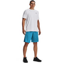 UNDER ARMOUR TECH GRAPHICS SHORTS MENS - CAPRI/BLACK - L - Brand New