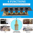 HOMEDEC OIL RUBBED BRONZE BRASS SHOWER VALVE TRIM KIT, HDC-HSTZ4BS-21-0331-01 - Like New