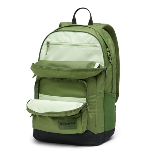 COLUMBIA UNISEX ZIGZAG II 30L BACKPACK, CANTEEN, ONE SIZE - CANTEEN GREEN - Like New