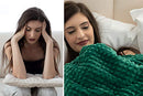 B07CVJDP7Z New Weighted Blanket 15 lbs 60"x80" Heavy Blanket 2 Piece Set - Green - Brand New