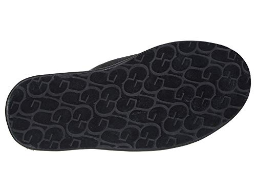 1108192 UGG MEN'S SCUFF SLIPPER BLACK SIZE 9 - Like New