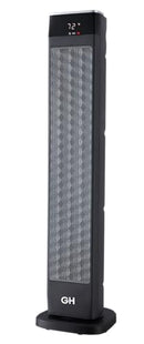 GOOD HOUSEKEEPING OSCILLATING CERAMIC TOWER SPACE HEATER, 30", 72033 - BLACK - Like New