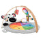 Baby Einstein Zen's Activity Milestones Plush Gym, Wooden Bar - White - Like New