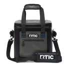 RTIC OUTDOORS 12 CANS SOFT SIDED COOLER BLUE/GRAY - BLUE/GRAY - Brand New