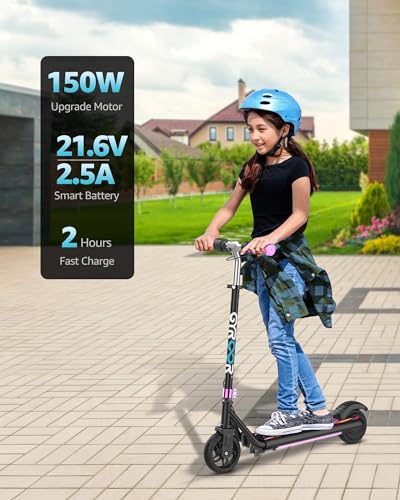 GYROOR H30 MAX ELECTRIC SCOOTER FOR KIDS LED DISPALY 150W MOTOR - Scratch & Dent