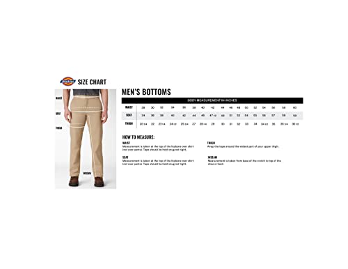 DICKIES MENS RELAXED FIT CARGO WORK PANT MEN DARK NAVY 36 X 32 - Brand New