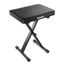 Donner Piano Bench Adjustable Keyboard Bench Portable Stool X-Style - Black - Brand New