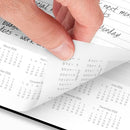 AT-A-GLANCE Planning Notebook, 8-1/2" x 11", Large, Un-dated, 7062090525 - Black - Like New