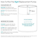 SUNNYDAZE 200 GPH ELECTRIC SUBMERSIBLE FOUNTAIN PUMP LED LIGHT RING - BLACK - Like New