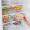 SNSLXH 2 Pack Refrigerator Drawer Organizer - Clear Like New