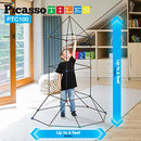 PicassoTiles Fort Building Kit Playset 100P Piece Toy Set B08SF5C13K - Blue - Brand New