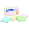 HIGHLAND STICKY NOTES 3" X 3" ASSORTED PASTEL 12 PACK 6549A - ASSORTED PASTEL - Brand New