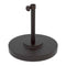 CALIFORNIA UMBRELLA 50LBS ROUND CONCRETE WEIGHTED POWDERCOATED - Scratch & Dent