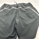 HURLEY WARMUP SHORT BLACK WITH A GRAY STRIPE - SIZE: MEN M - BLACK - Brand New