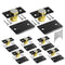 TONITRUI SILENT BALL CATCH, ADJUSABLE STRONG MAGNET DOOR CATCH (8 PACK, BLACK) - Like New
