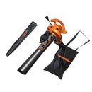 LAWNMASTER 12AMP LEAF BLOWER-VAC BV1210 - ORANGE/BLACK - Like New