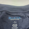 BLUE ICE MENS CHARCOAL LONG SLEEVE STRETCH HENLEY SHIRT SIZE: MEN S - NAVY - Brand New