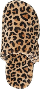 VIONIC WOMEN'S INDULGE GEMMA MULE SLIPPERS SIZE 11 - LEOPARD - Like New