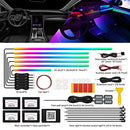 MAODANER DREAMCOLOR ACRYLIC INTERIOR CAR LED STRIP LIGHT WITH WIRELESS APP - Like New
