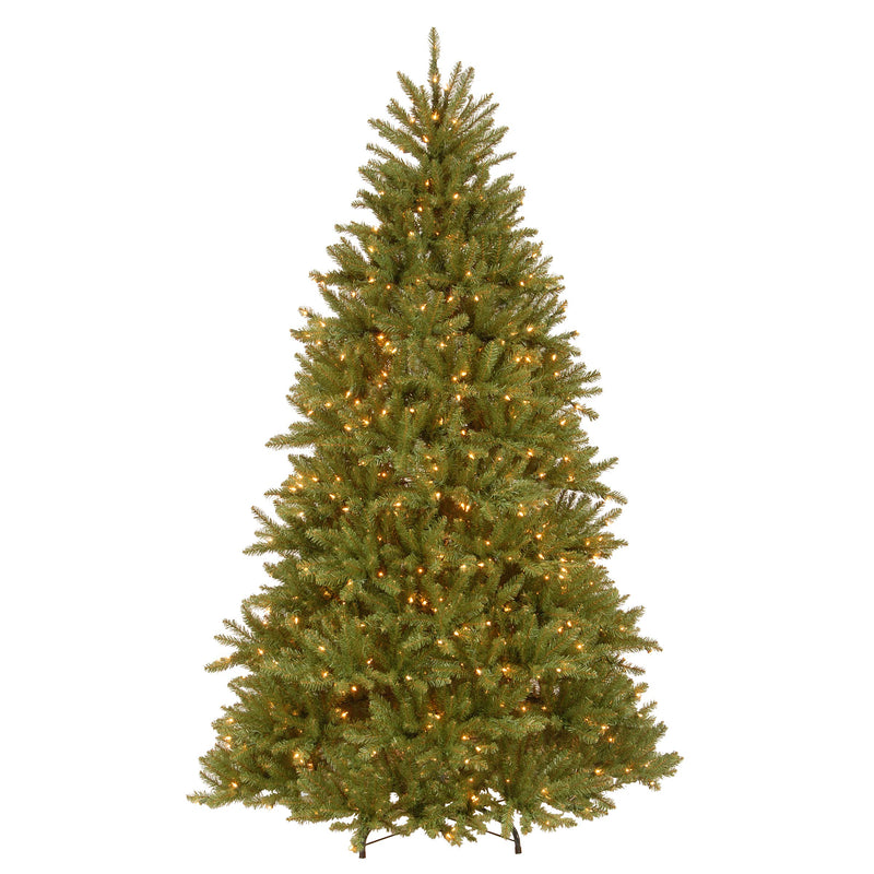 NATIONAL TREE COMPANY PRE-LIT ARTIFICIAL CHRISTMAS TREE DUNHILL - Scratch & Dent