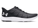 UNDER ARMOUR MEN'S CHARGED SPEED SWIFT SNEAKER SIZE 13 BLACK/WHITE/WHITE - Like New