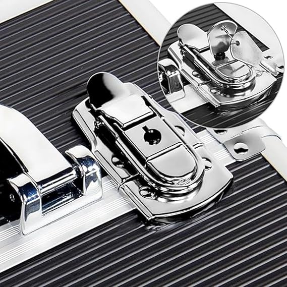 KUSPORT WOMEN'S CENTRAL HARDSIDE EXPANDABLE LUGGAGE WITH SPINNER WHEELS - BLACK - Like New