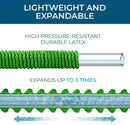 GROWGREEN 3/4 IN. X 50 FT. EXPANDABLE GARDEN HOSE 8-PATTERN SPRAY NOZZLE - GREEN - Brand New