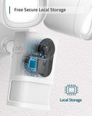 Eufy Security Floodlight Camera 1080p Weatherproof T8420S - - Scratch & Dent