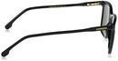 CARRERA MEN'S 259/S RECTANGULAR SUNGLASSES - SIZE: MEN 55MM 18MM - BLACK/BROWN - Like New