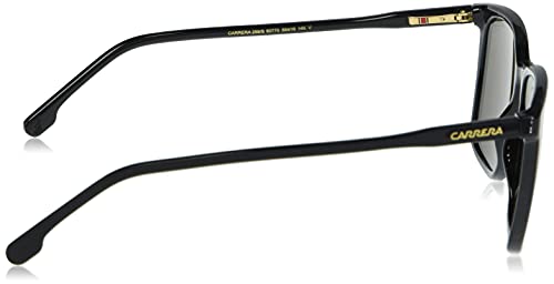 CARRERA MEN'S 259/S RECTANGULAR SUNGLASSES - SIZE: MEN 55MM 18MM - BLACK/BROWN - Like New