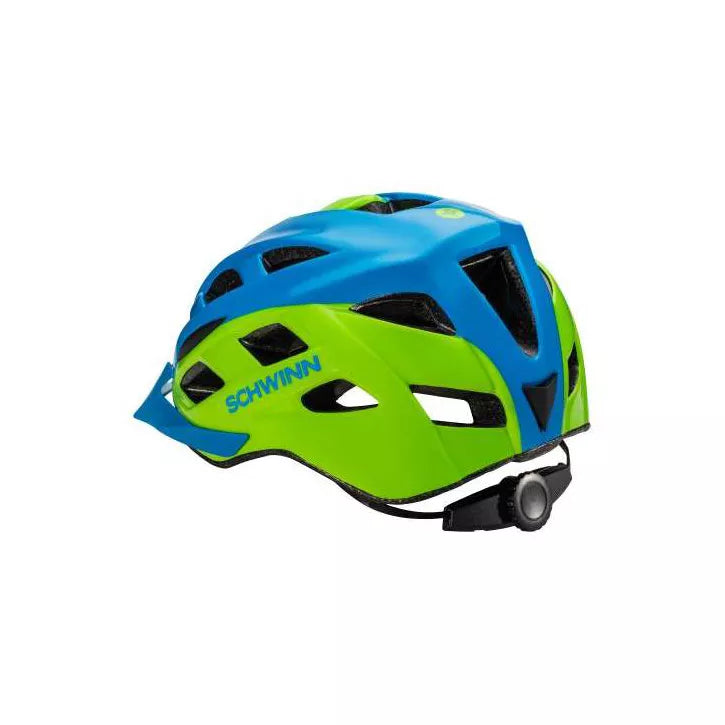 SCHWINN DASH KIDS' HELMET - BLUE/GREEN - Brand New