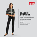 LEVI'S W34/L28 WOMEN'S CLASSIC STRAIGHT-LEG JEANS LAPIS SPEED S114445 34X28 - Brand New