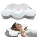 KKN CERVICAL NECK PILLOW PILLOWS FOR NECK AND SHOULDER PAIN LIGHTWHITE - WHITE - Like New