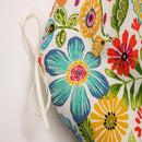 B07BG5XDQ9 Pillow Perfect Bright Floral Indoor/Outdoor Tufted Wicker - 2 Count - Like New
