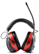 RebelTech Gear digital radio headphones BLACK/RED B0BJQVY1H5 - Like New