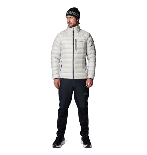 WO5258 COLUMBIA MEN'S ARCTIC CREST DOWN JACKET NIMBUS/GRAY SIZE XL - Brand New