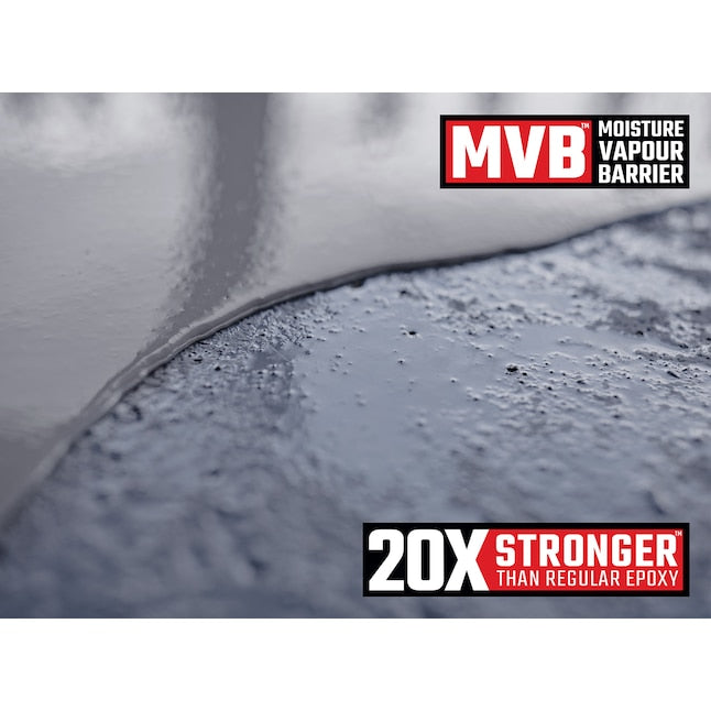 CRAFTSMAN EPOXY 2-PART LIGHT GRAY HIGH-GLOSS CONCRETE, 2x 1-GALLON BUCKETS - Brand New